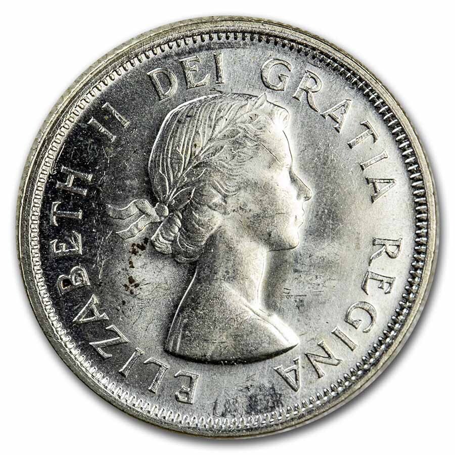 Canada 80% Silver Coins - $10 Face Value Roll - Quarters