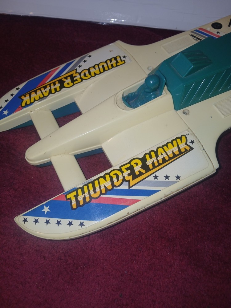 1987 Remco Thunder Hawk Remote Control Boat