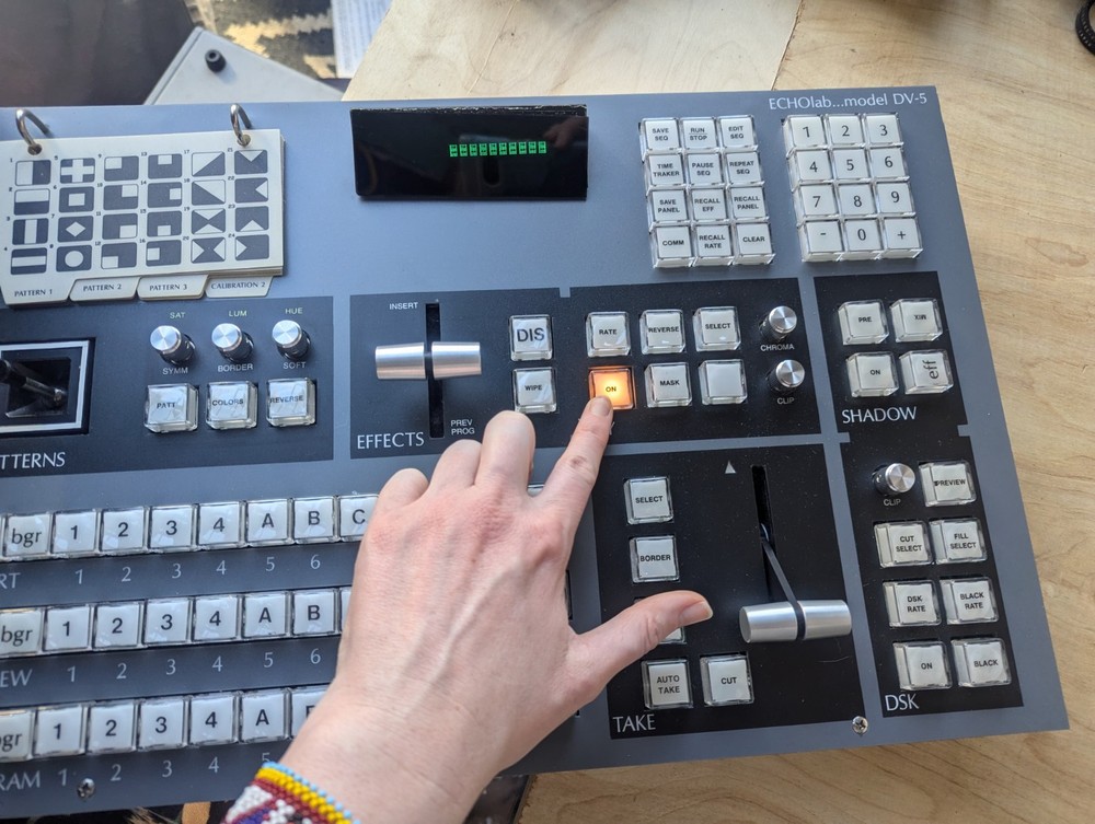 ECHOlab Model DV-5 Production Switcher