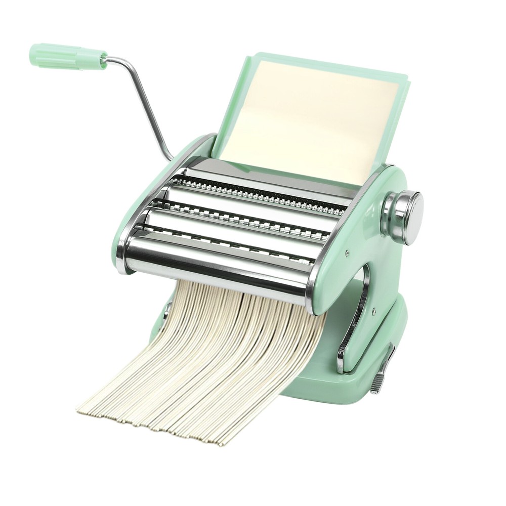 Adjustable Pasta Maker Machine Manual Noodle Making Machine Thickness 0.3-5mm