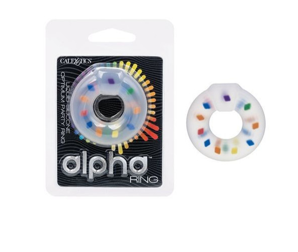 CalExotics Alpha Liquid Silicone Optimum Party Ring