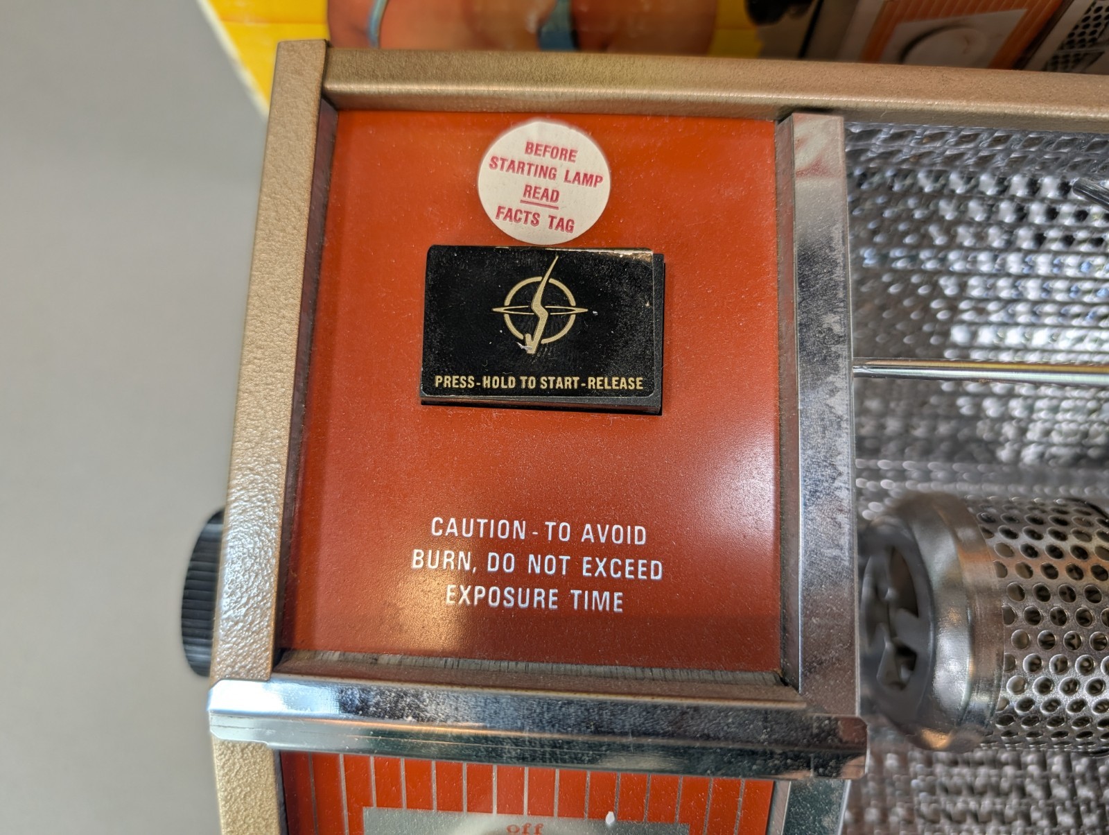 Vintage Sperti The Complete Sunlamp San Remo Model P-164 w/ Bulb!