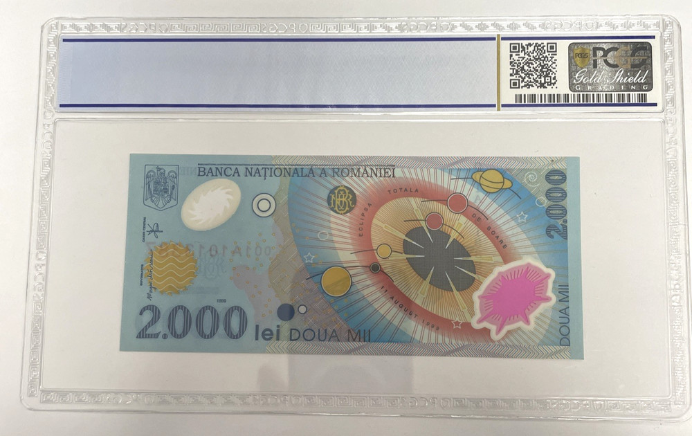 1999 2000 Lei New Millennium Total Solar Eclipse "2 Consecutive Banknotes"