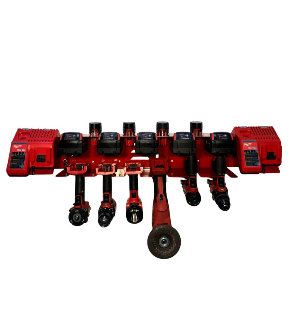 Milwaukee M18 and M12 Drill Battery Charging Station