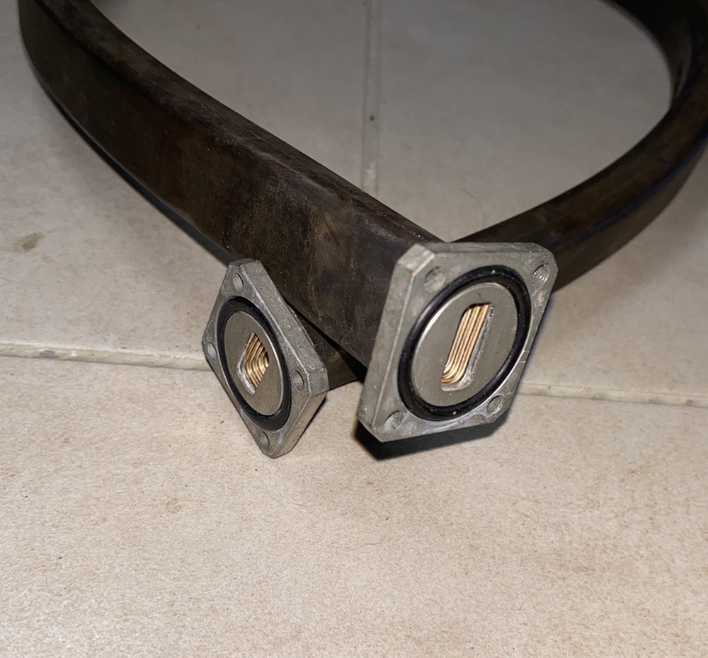 FLEXIBLE WAVE GUIDE WR 62 12-18 Ghz 90 Cm