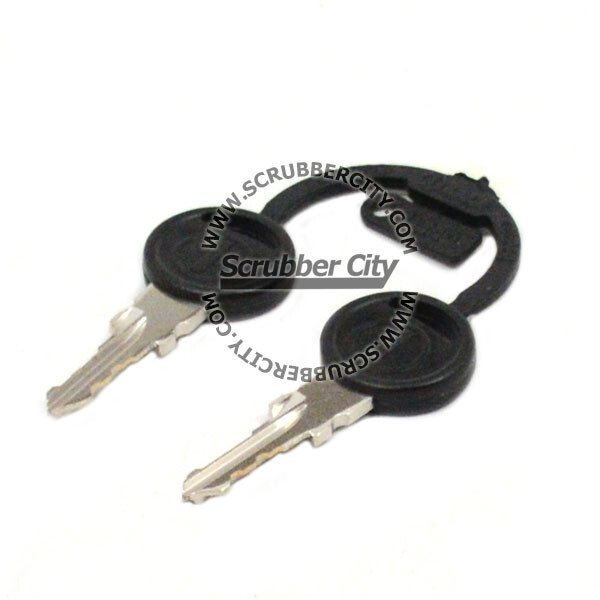 Replacement Floor Scrubber Key to fit Tennant Nobles  1017696 SS5, T5, T3, T7