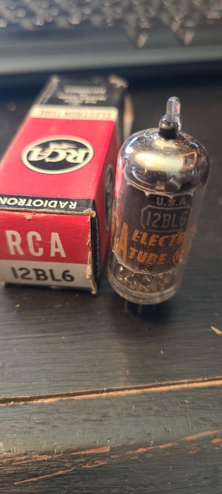 12BL6 NOS Tube Tested Good Rca