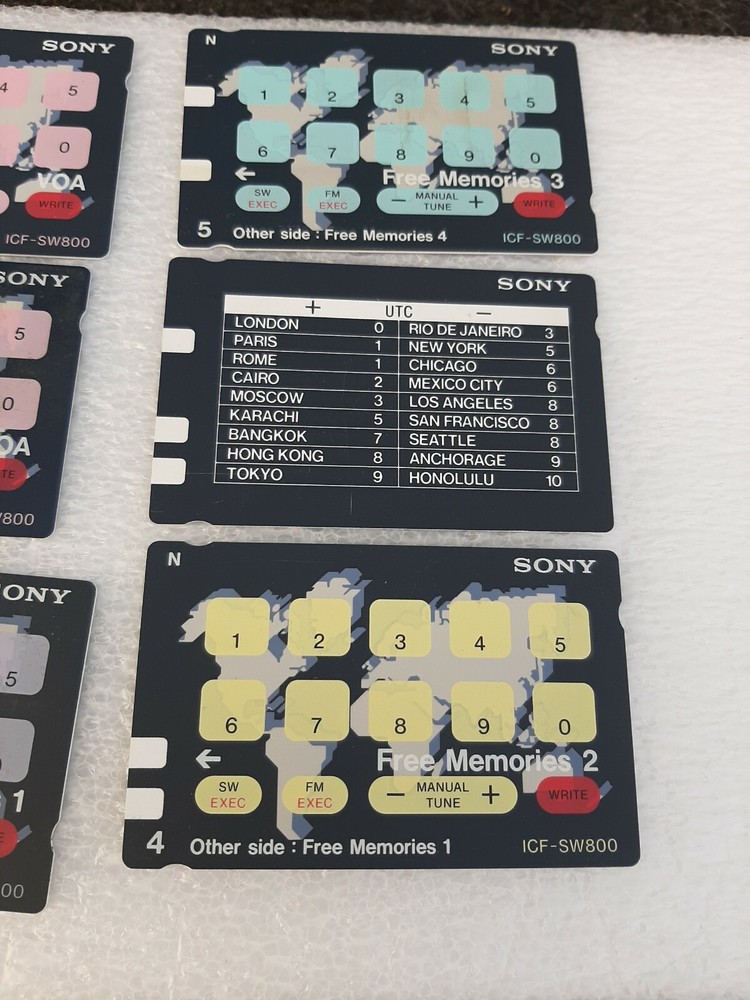 Sony short wave receivericf Sw800