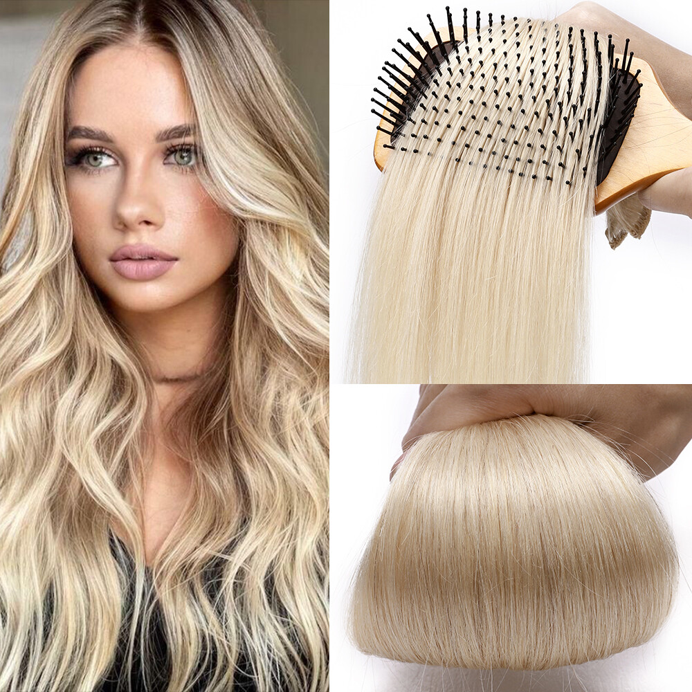 CLEARANCE Clip in 100% Real Human Hair Extensions 8 Pieces Remy Full Head 8"-24"
