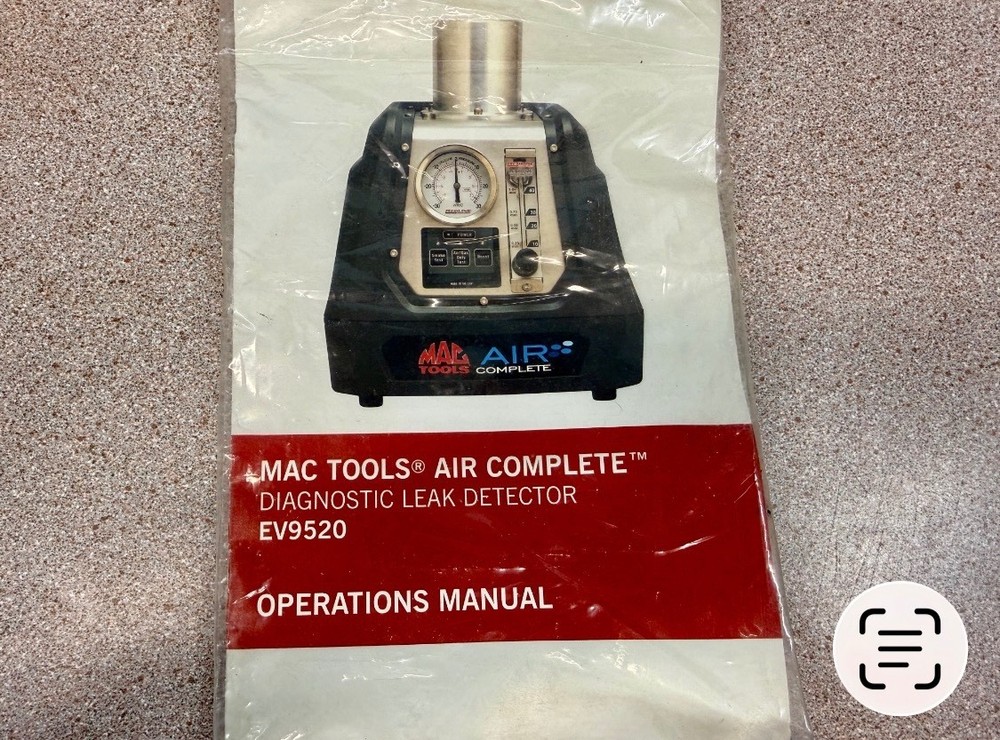MAC Tools EV9520 SMOKE PRO AIR COMPLETE SMOKE MACHINE KIT