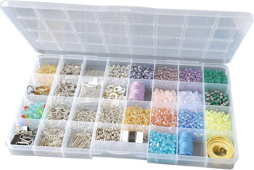 The Beadery 32 Compartment Storage Box, Multicolor