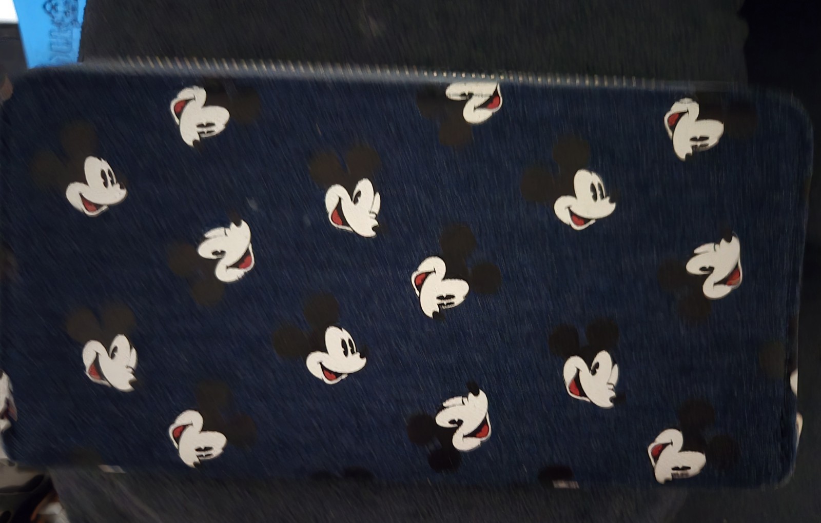 Disney Parks Mickey Mouse Loungefly Zipper Wallet