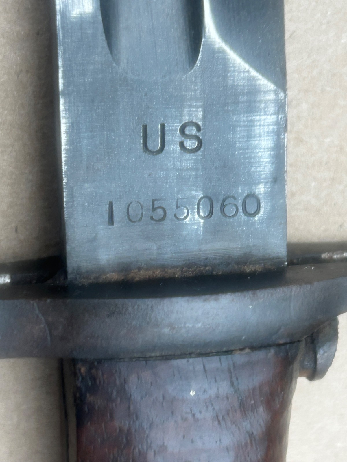 Model 1905 SPRINGFIELD SA 1919 BAYONET and SCABBARD WWI