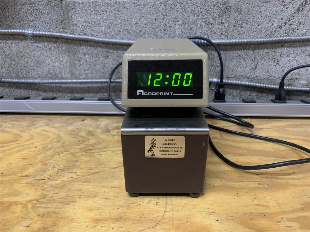 CROPRINT TIME RECORDER ETC 20A 2300W