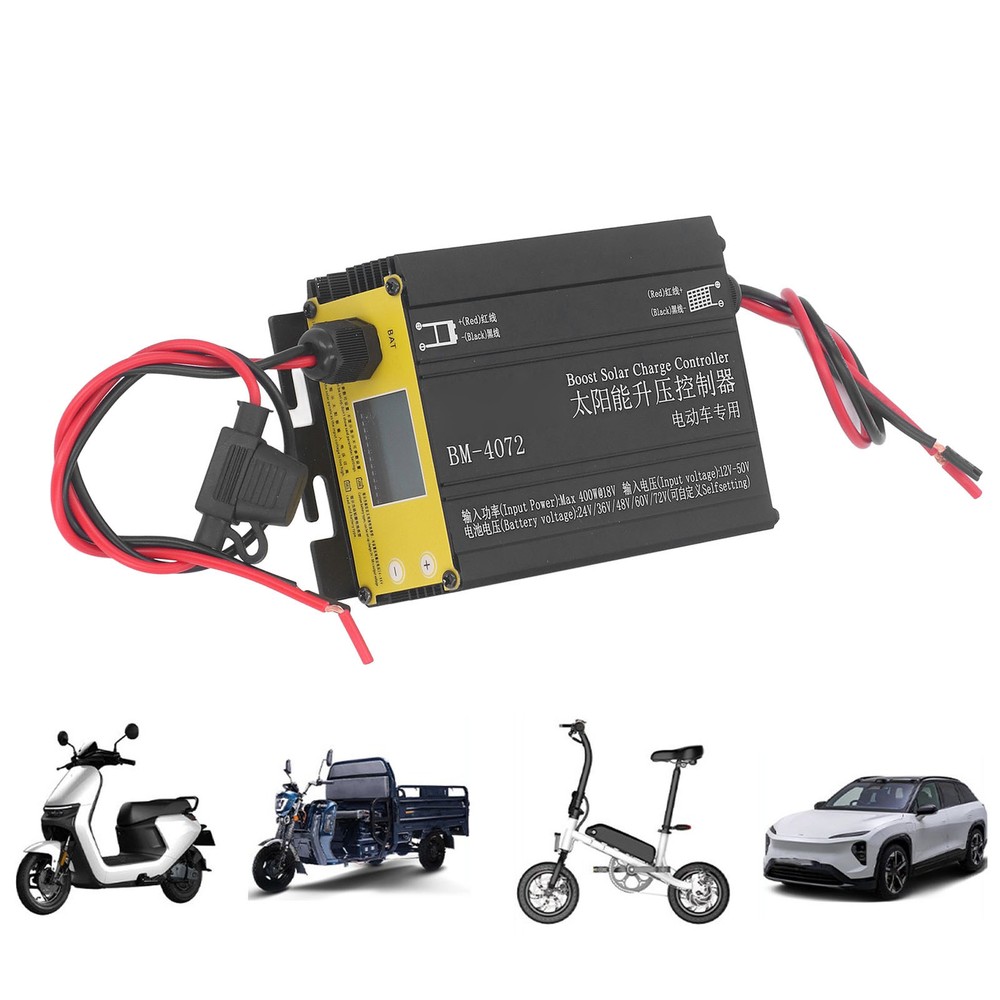 MPPT Solar Boost Controller Solar Panel Regulator For 24V 36V 48V 60V LLI