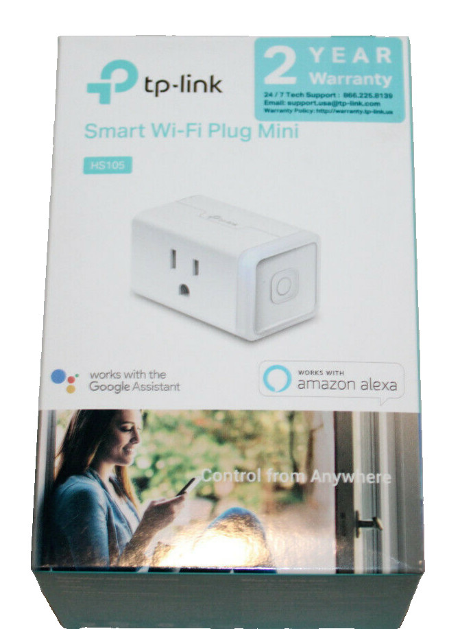 TP-LINK Smart Wi-Fit Plug Mini (HS105) white