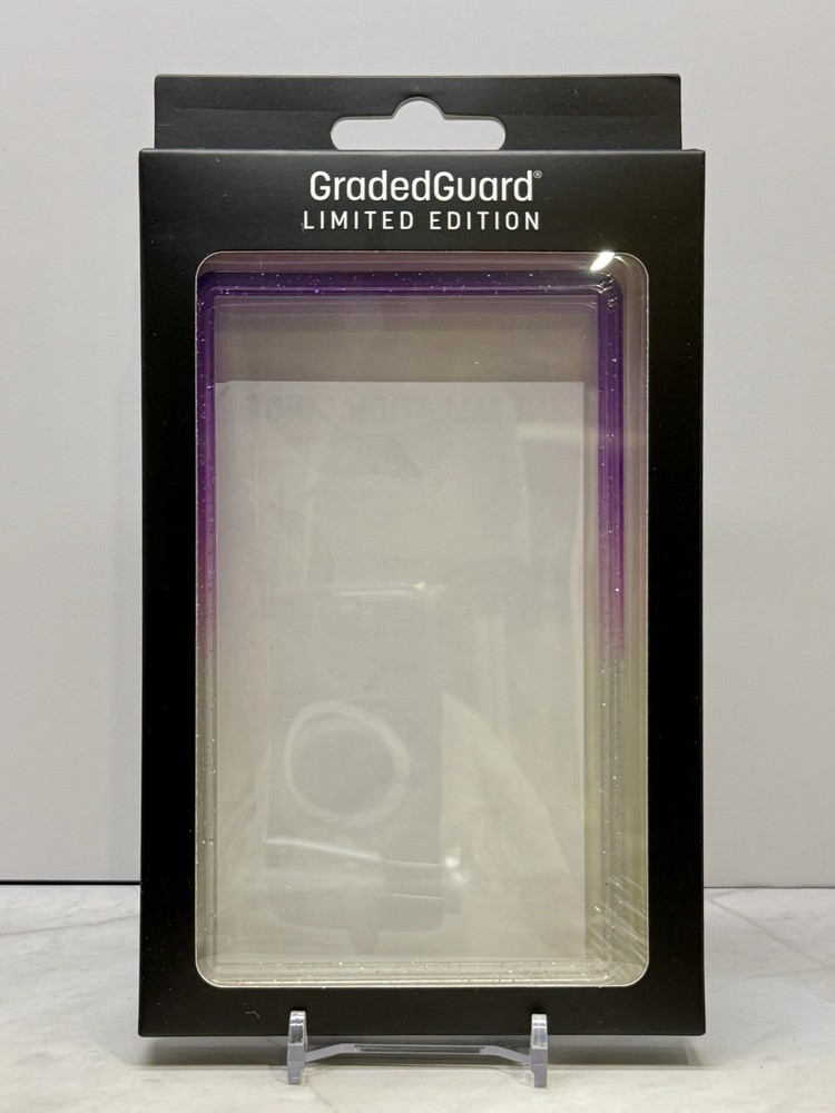 GradedGuard PSA Graded Case Guard Protector Grape Limited Edition IN HAND