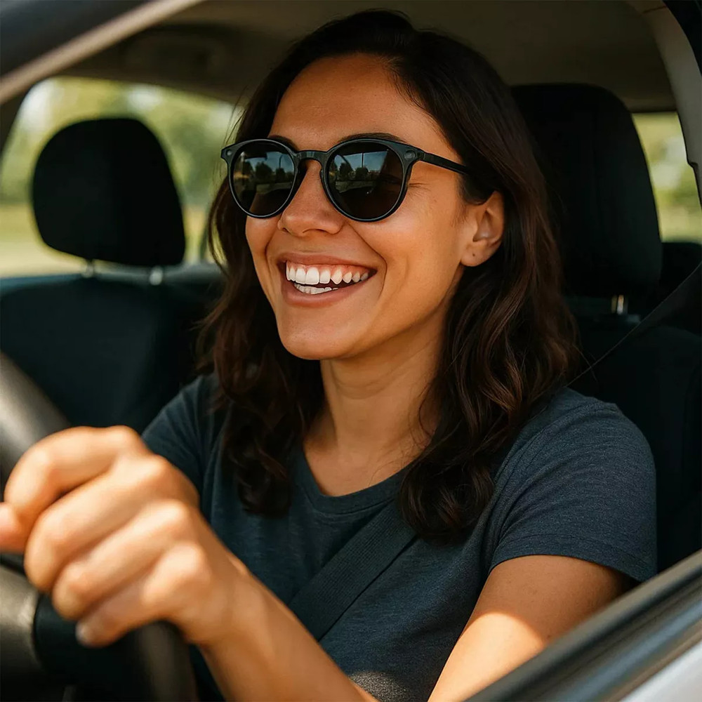 Just Wireless Bluetooth FM Transmitter Type C and USB-A Charging Port Bass Sound