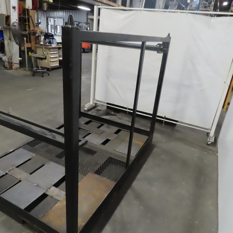 61"x83"x65" Custom Heavy Duty Stackable Material Storage Rack