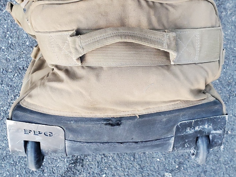 USMC Force Protector Gear Deployer 65 USGI Deployment Bag on Wheels COLLAPSIBLE