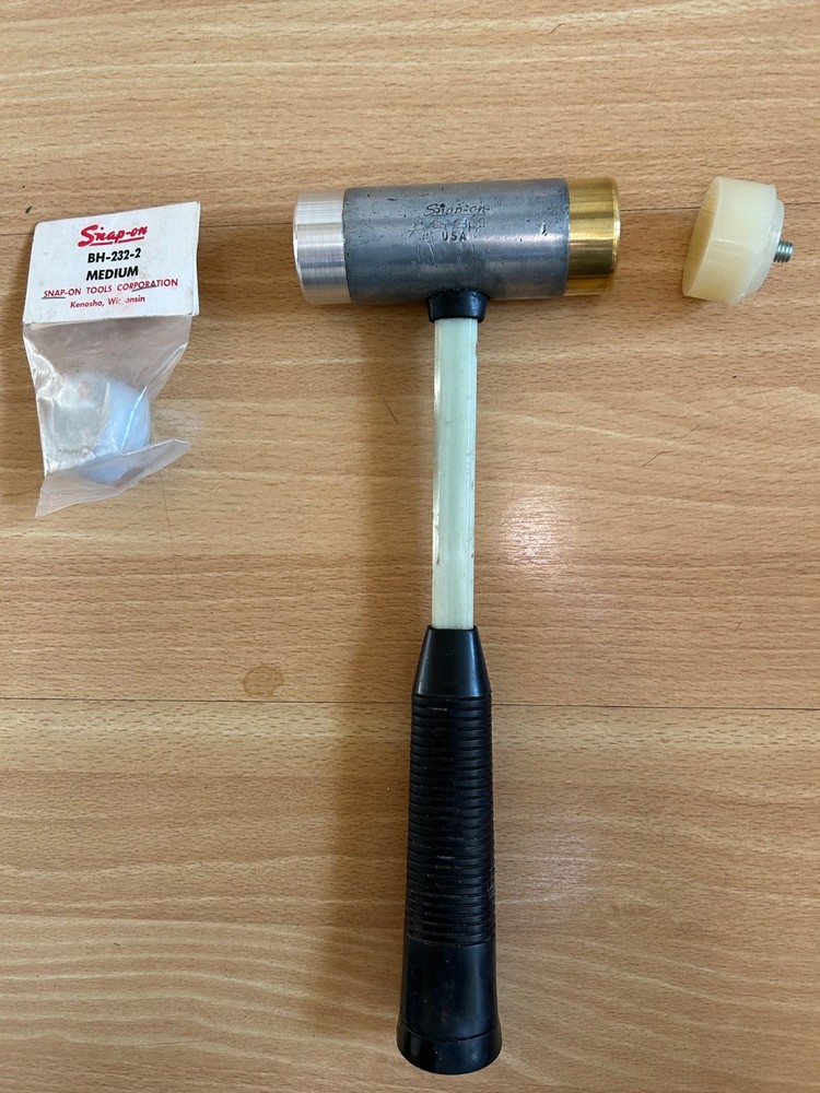 SNAP ON HAMMER MALLET BH232 WITH 4 NEW INTERCHANGEABLE TIPS