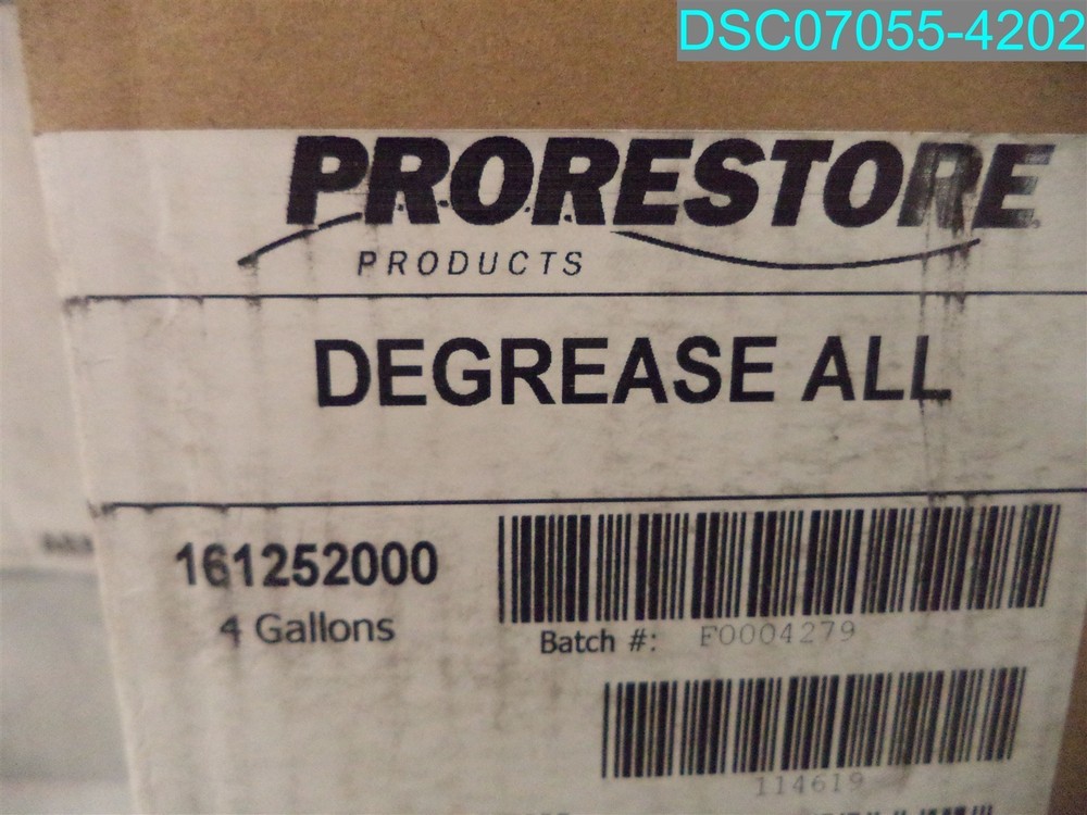 QTY=4 GAL(1 GAL X 4): Degrease-All High-Performance Degreaser for Grease Removal