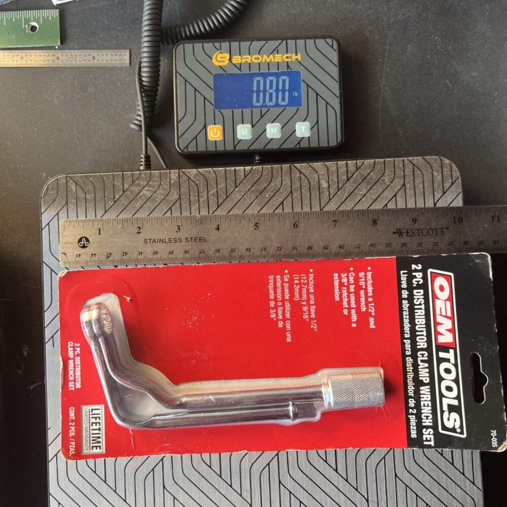 OEM Tools 70-035 2 Piece Distributor Clamp Wrench Set