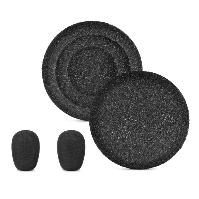 Durability Earpad Mic Windscreens for Evolve20 20se Enhances Audios Experience