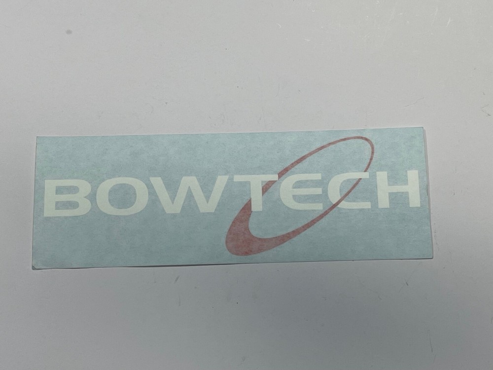 BowTech Archery Car/Bow Case Sticker Decal Approx 10" x 3"