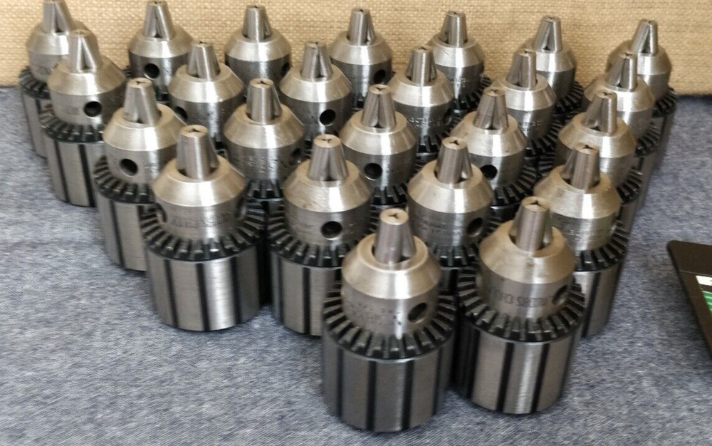 NOS JACOBS Threaded Drill Chuck 31B cap: 1/16-3/8 Mount: 3/8-24