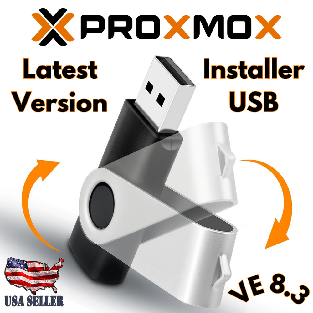 Proxmox Virtual Environment 8.3 USB Enterprise Virtualization Platform Installer
