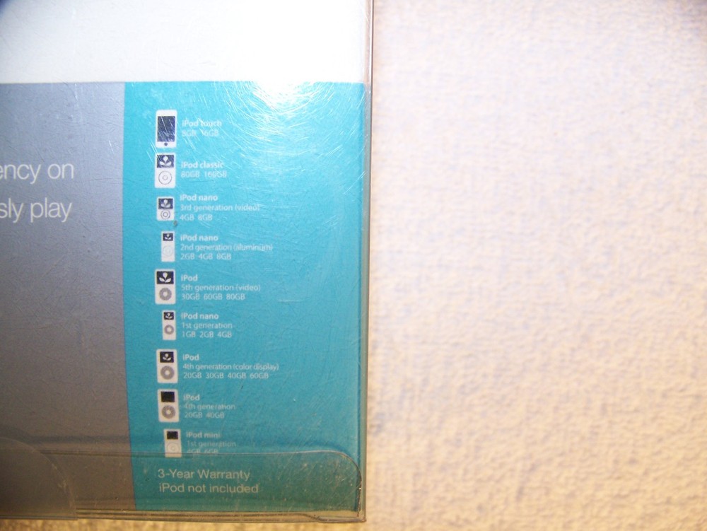 Belkin TuneCast Auto works with some Ipod Models Model F8V7101-BLK