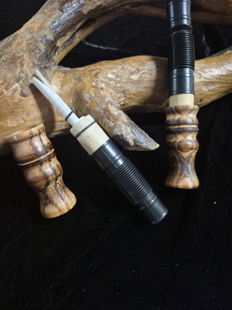 Handmade Adjustable Deer Call Made With Oak