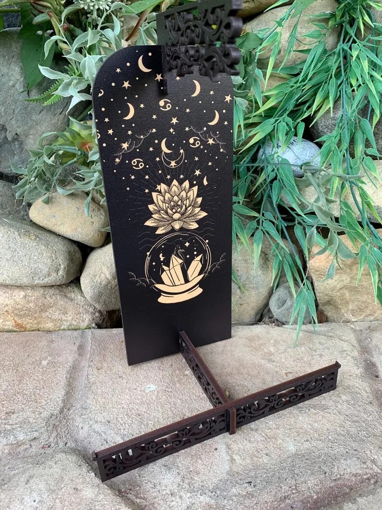 Handmade Dowsing Set Five Pc, Pendulum Divination Mat, Dowsing Kit, 3 Divination