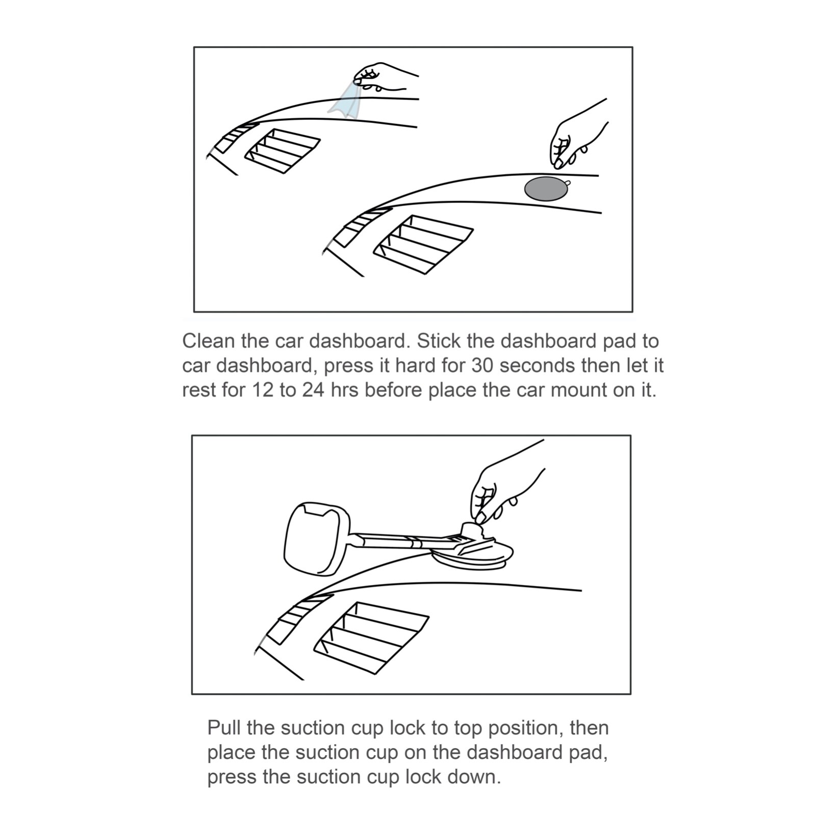 3-Pack 80mm 3M Adhesive Dashboard Pad Mounting Disk for Suction Cup phone Holder
