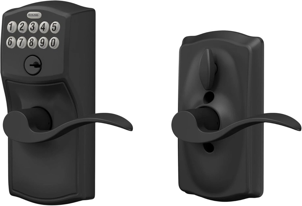 Keyless Entry Flex-Lock, Matte Black Finish