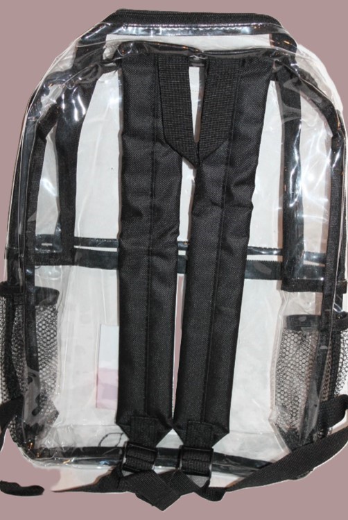 Clear Backpack Texas Flag