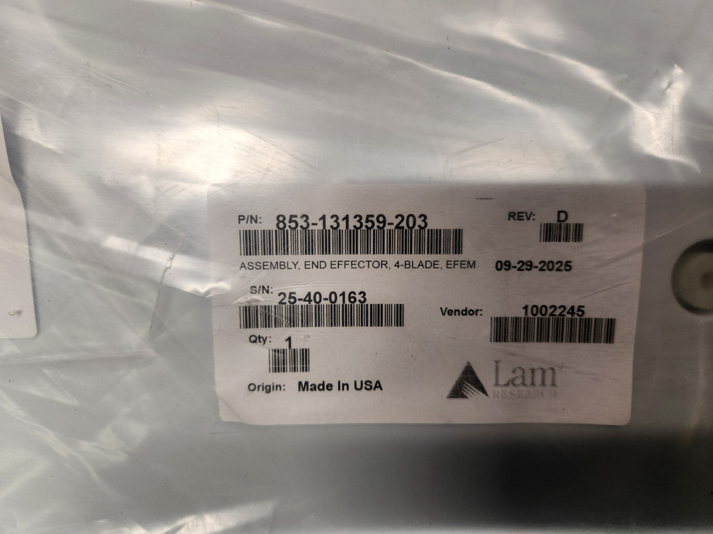 LAM ASEMBLY END EFFECTOR 4 BLADE EFEM 853-131359-203