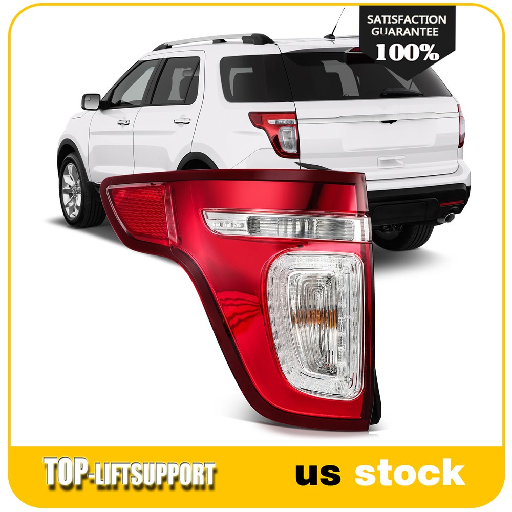 Tail Light Assembly For 2011-2015 Ford Explorer [LED Type] Left Driver Side