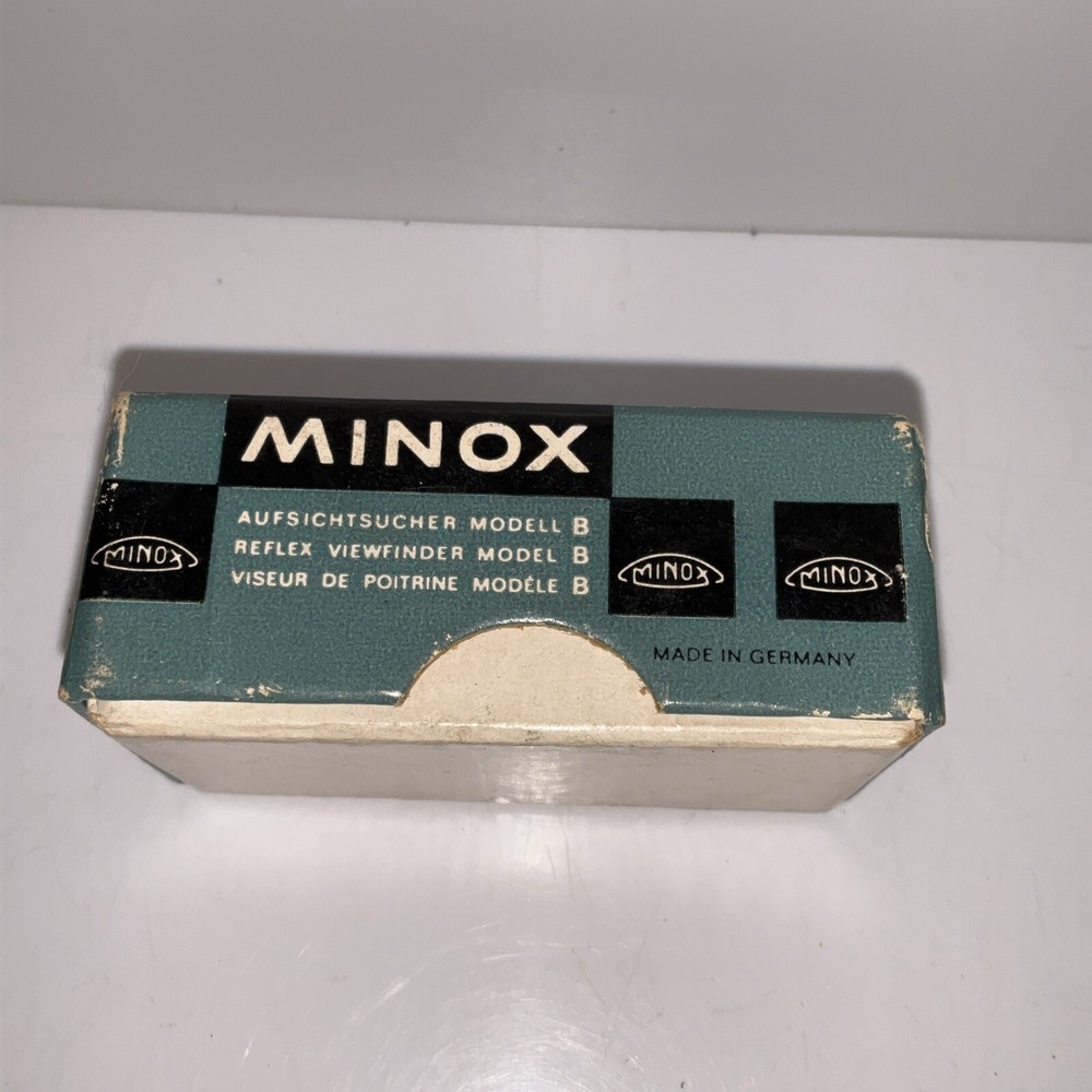 Vintage Minox Reflex Viewfinder Model B Box ONLY!