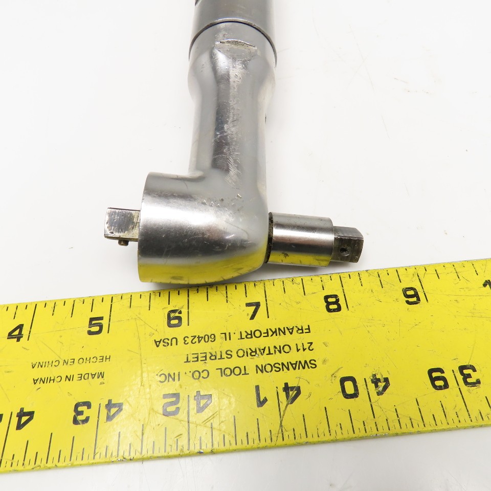 Stanley Right Angle Inline Pneumatic Nutrunner Double 3/8" Drive 59Nm