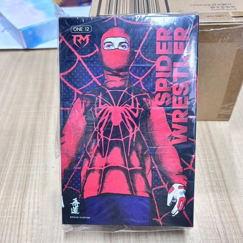 Remad Custom RM-008 Spider Human Wrestler Tobey Maguire 1/12 Action Model Figure