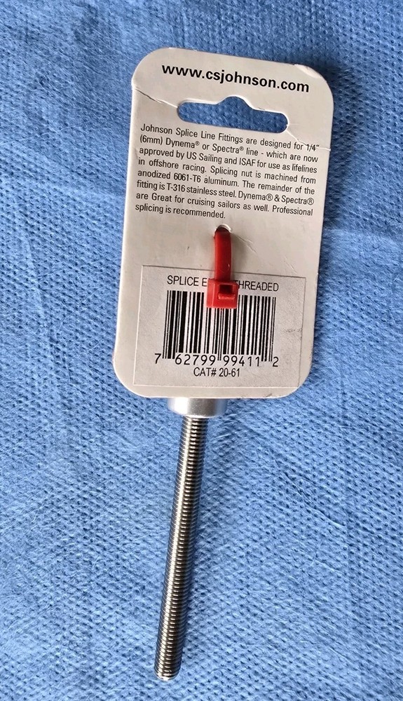 CS Johnson Splice Eye Fitting, New