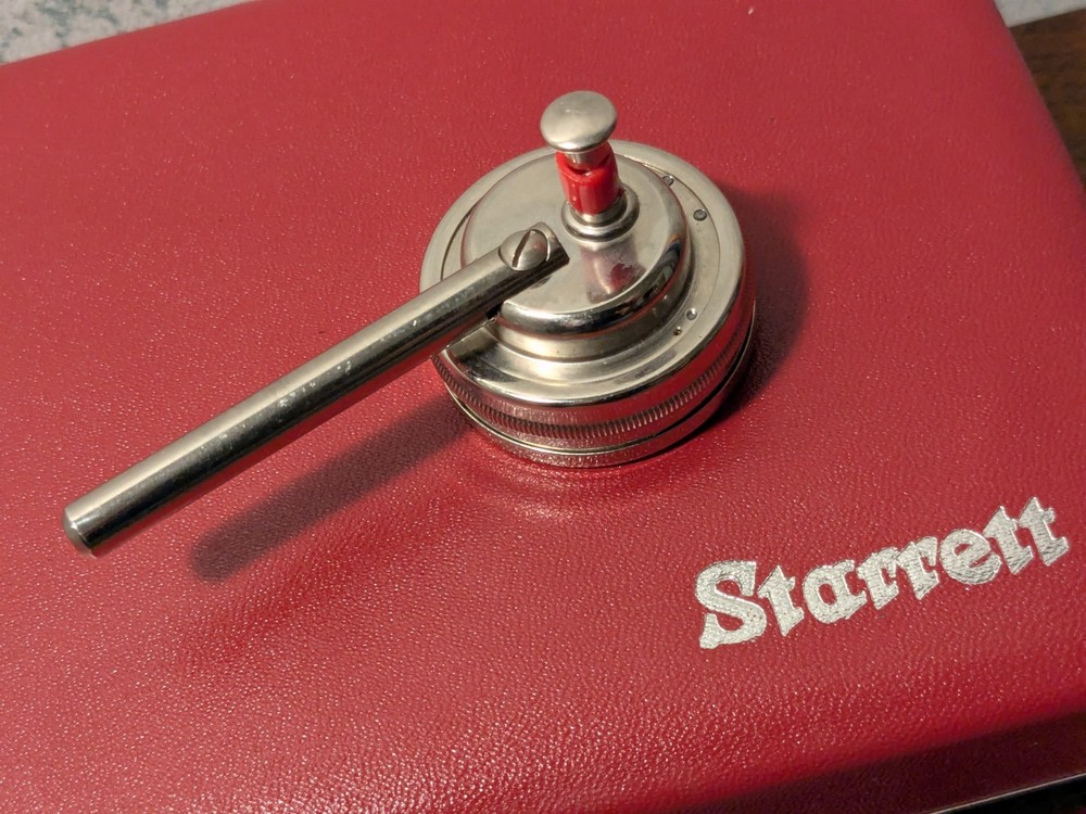 STARRETT UNIVERSAL DIAL TEST INDICATOR SET NO 196AZ