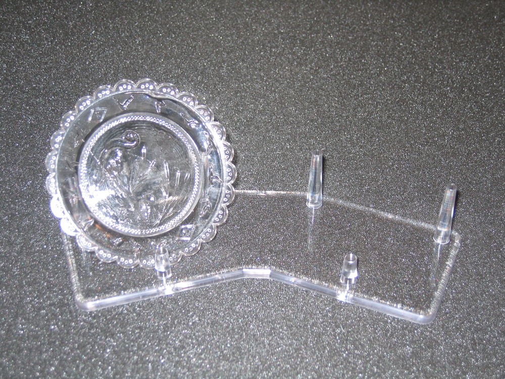 *2 Paired 4-1/2" Six (6) Peg Display Stand For All Seashells Shell Shells
