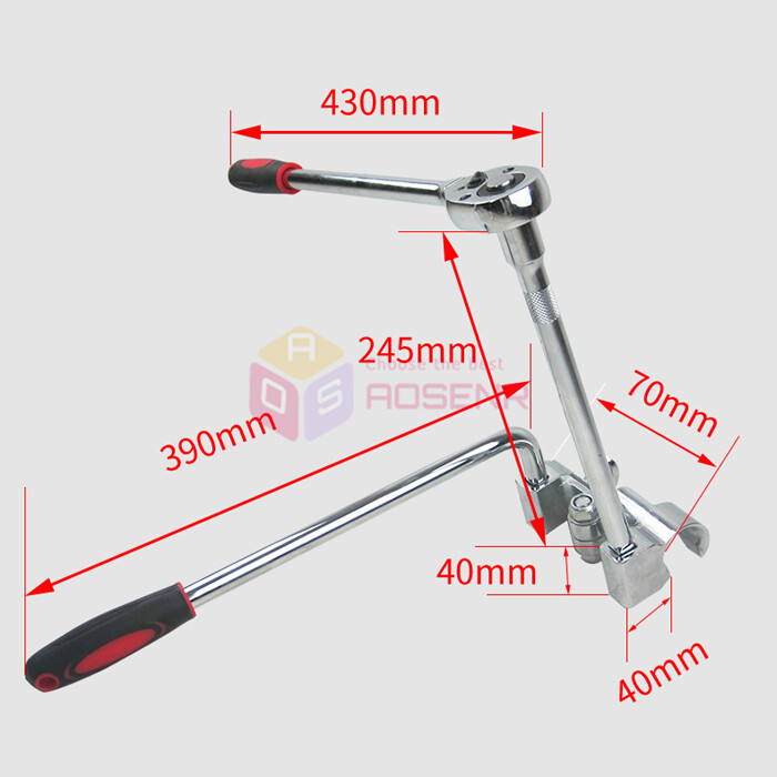 CCD 10KV Cable Bender Bending Tools for 35-185 Square Cable Bending Machine