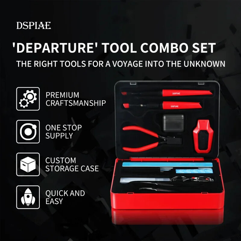 DSPIAE Combo Tool Set Assembly Model Building for Model Hobby Tools Accessories