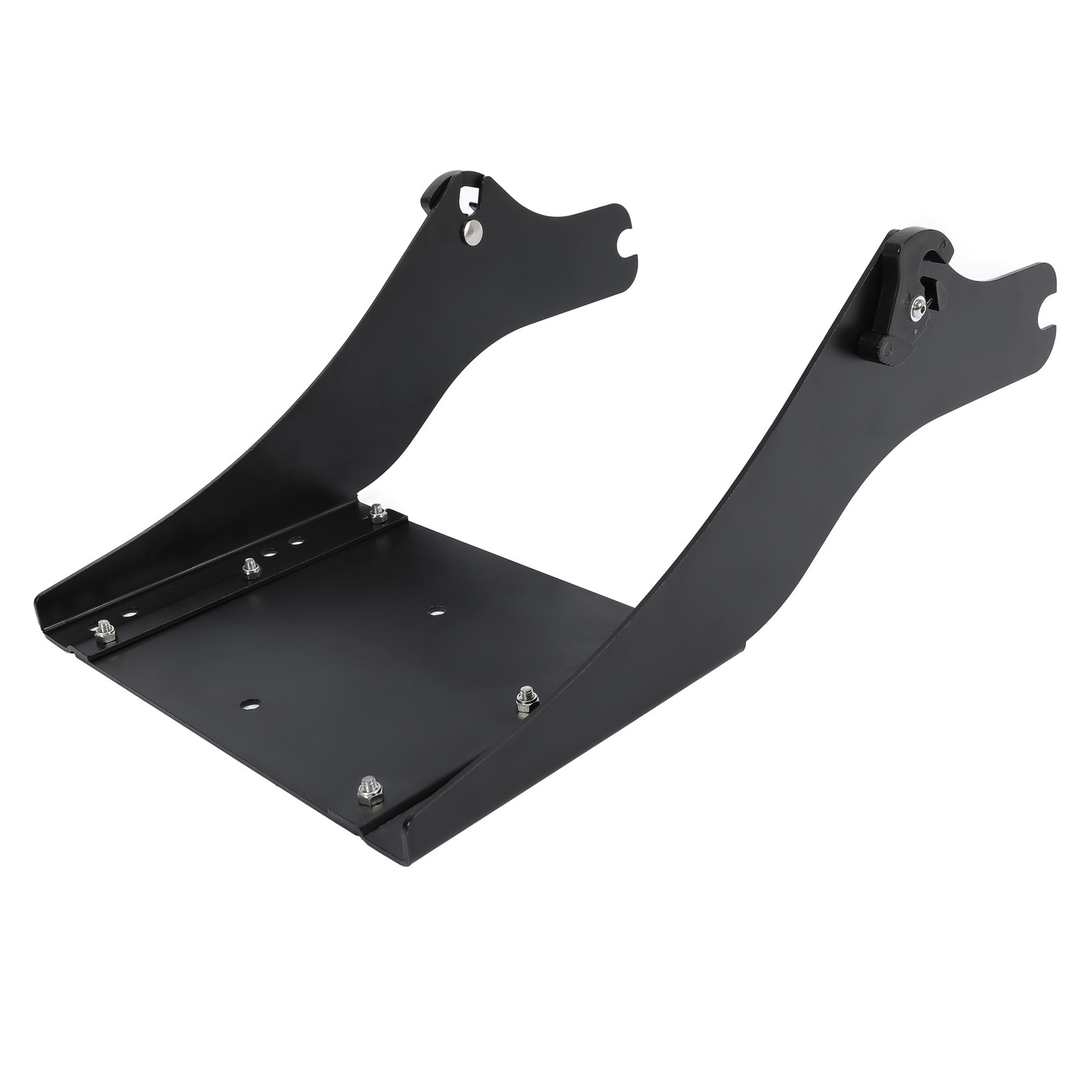 Two Up Tour Pack Pak Trunk Mount Bracket Rack for Harley Electra Glide Road King