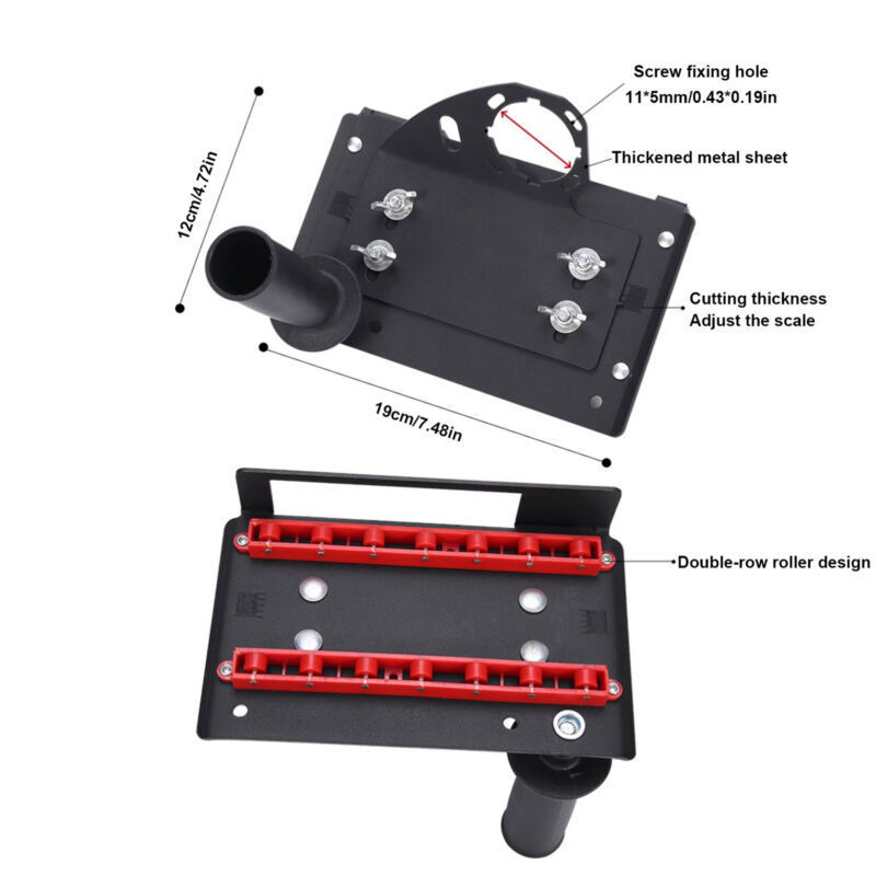 45 Degree Tile Chamfering Tool, Ceramic Tile Cutter Tool, Angle Grinder Attachme