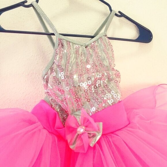 Revolution Dancewear Girls Say Hey Dance Costume Dress MC Medium Child RC16868